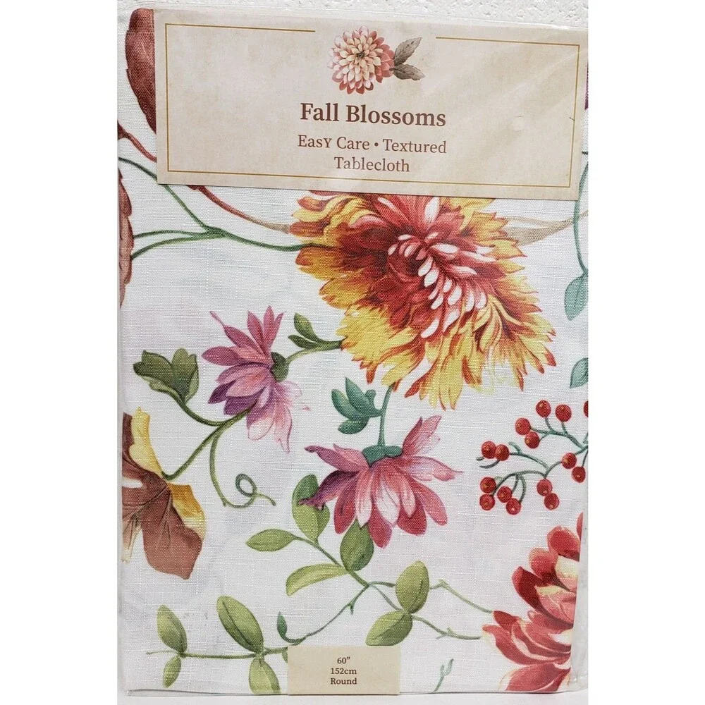 Printed Fabric Tablecloth 60